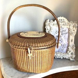 Nantucket Basket Bag - Etsy