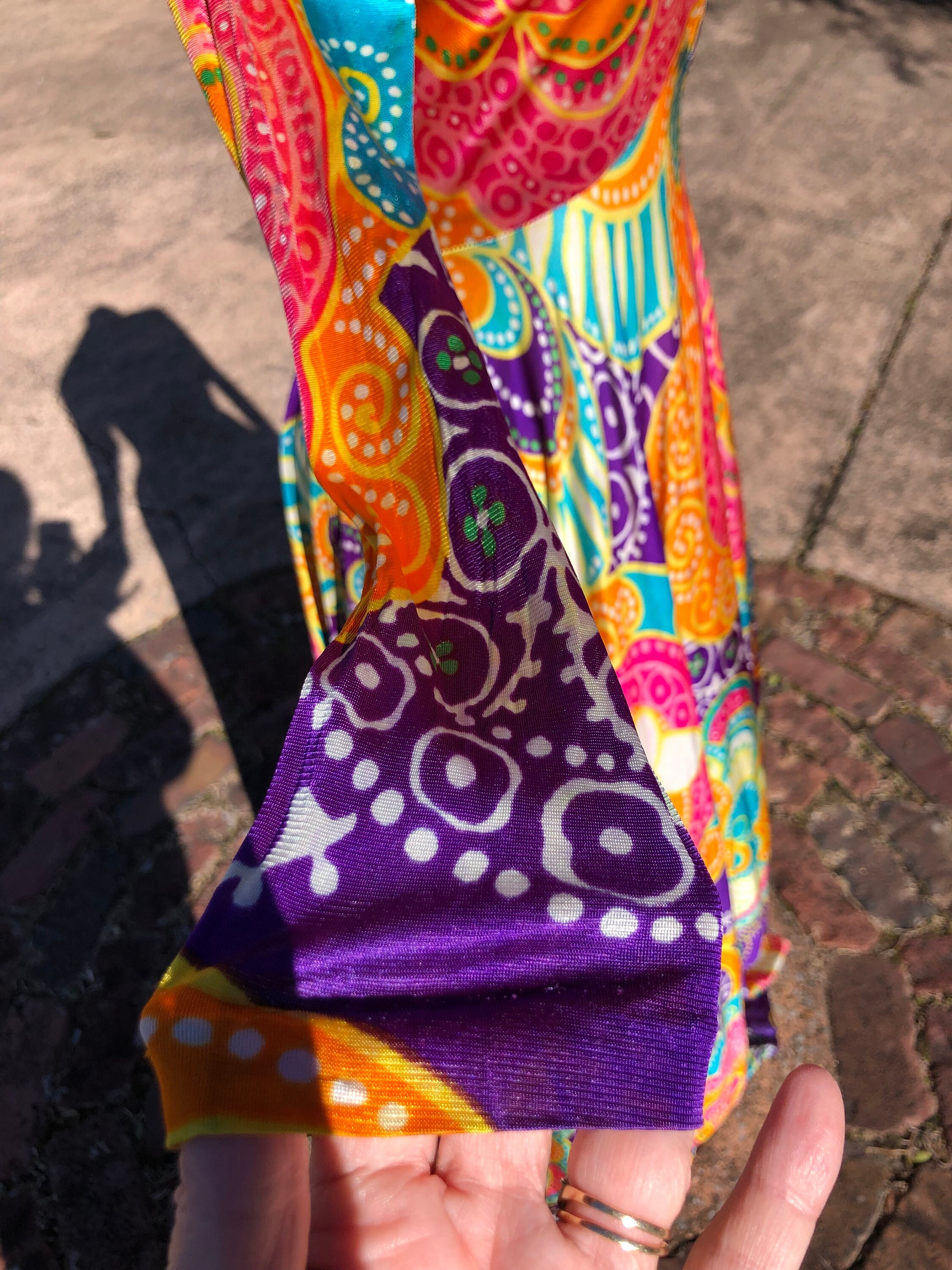 RARE 70's PSYCHEDELIC Dress/psychedelic Dresses/70's Dresses RARE 70's PSYCHEDELIC Dress/psychedelic Dresses/70's Dresses