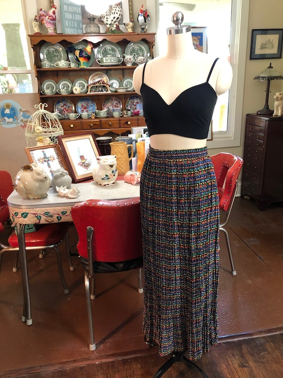 Neiman Marcus Pleat Skirt/80's Vintage Skirt/80's… - image 1