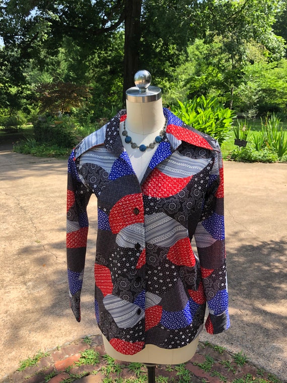 RARE GROOVY 70's Women's Shirt/70's Unisex Shirt/… - image 2