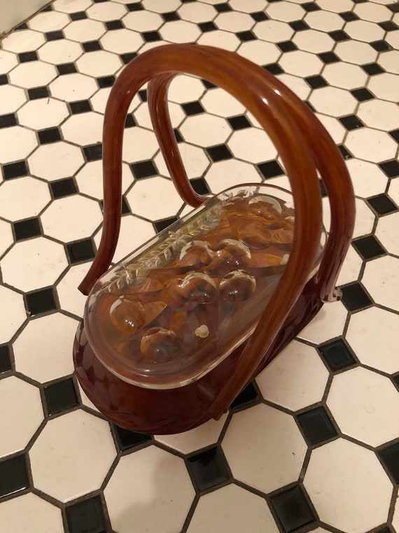 Lucite Handbags/Vintage Lucite Handbags/Rialto Lu… - image 3