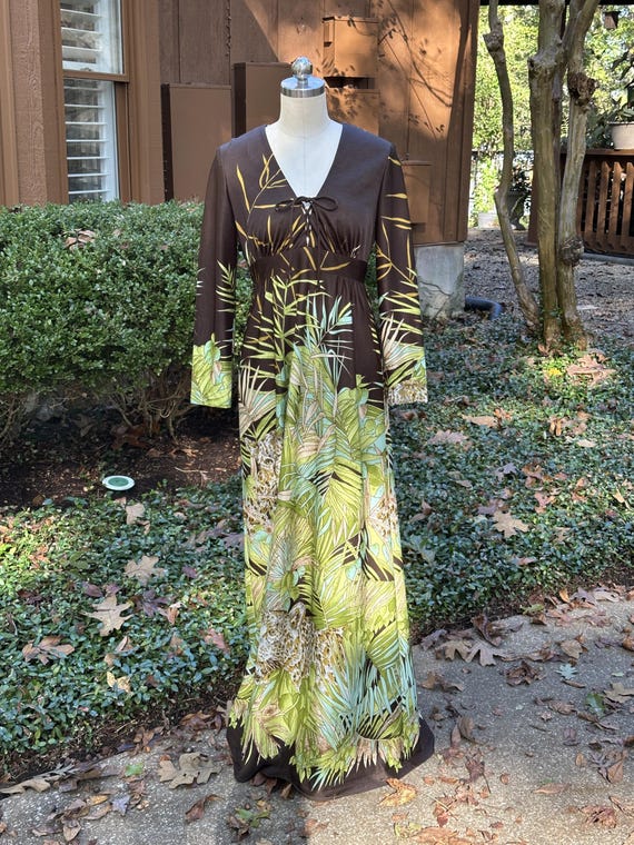 mint green leopard print dress RARE LEOPARD Dress/tori Richards Dress/80's Dresses/leopard Dresses/leopard  Clothing/tie Neck Dresses/maxi Dresses/mint Condition