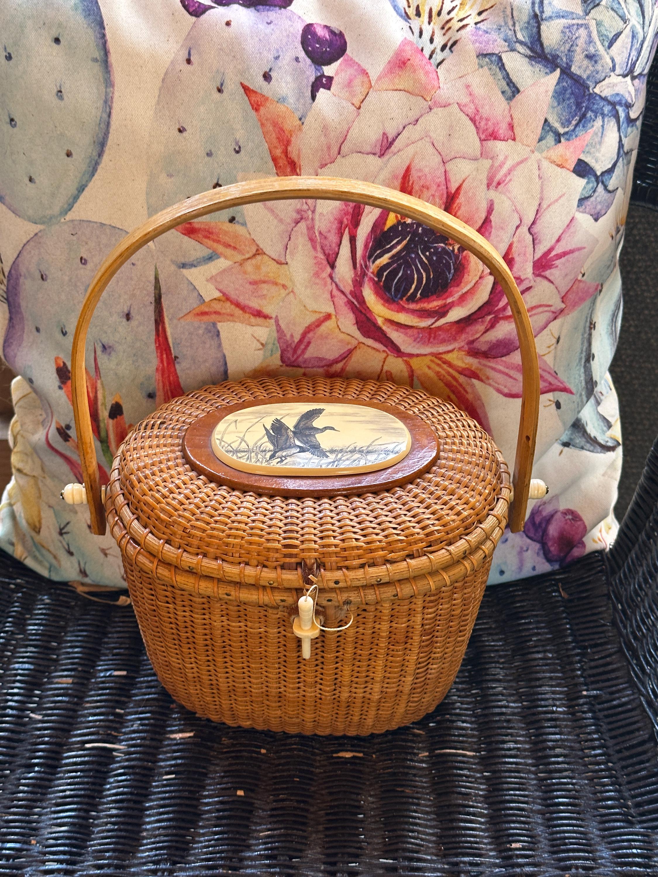ナンタケットバスケット Vintage Nantucket Basket - メルカリ
