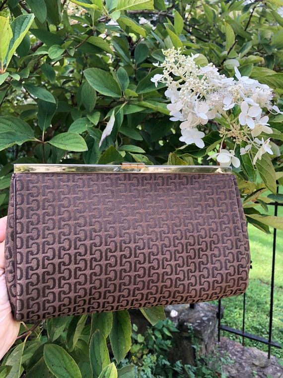 LOVELY 70 s CHARLES JOURDAN Clutch charles Jourdan 70 s Handbag