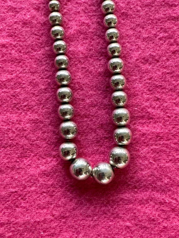 GORGEOUS TIFFANY STERLING Necklace/Tiffany/Sterling Necklace/Tiffany Necklaces/Authentic Tiffany/80's Sterling Necklace/Mint Condition View 6