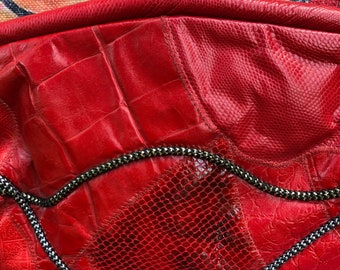 DEADSTOCK 80's Shoulder Bag/80's Shoulder Bags/80's Red