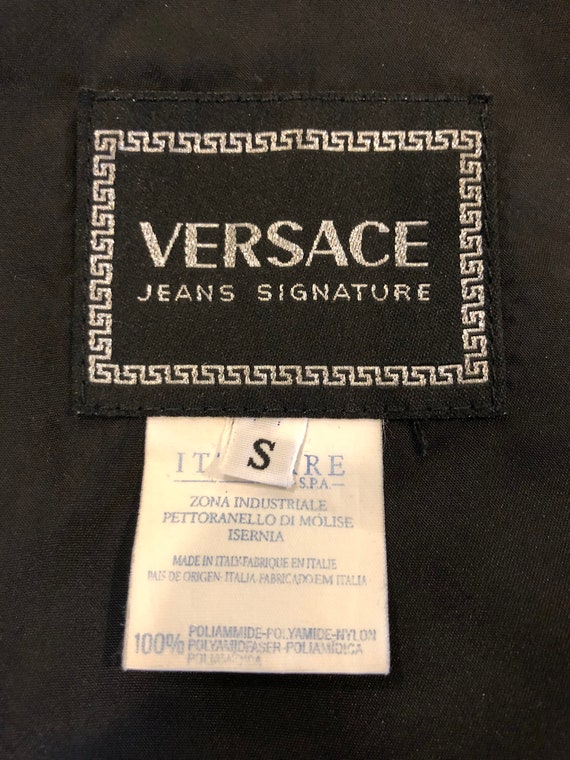 VERSACE JEANS SIGNATURE Short Jacket/Versace Vega… - image 9