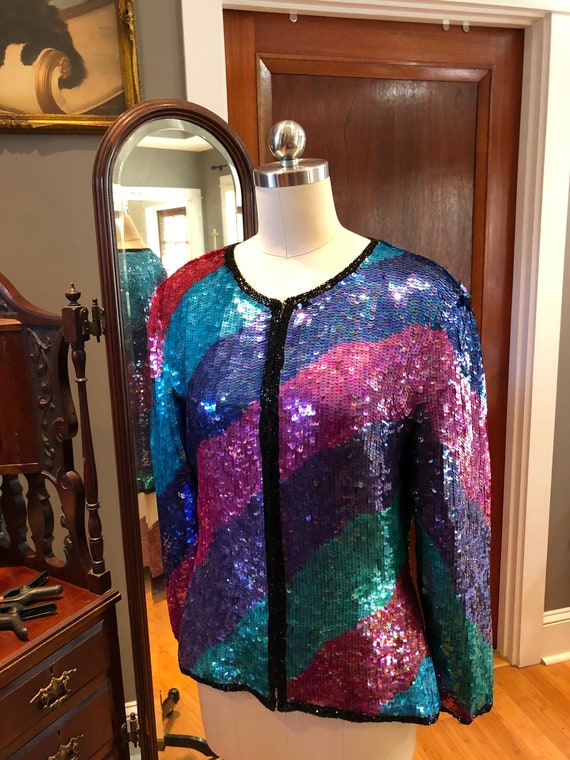 rainbow sparkle jacket