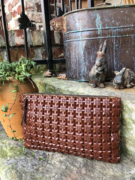 1940's PLASTICFLEX Clutch/40's Clutches/40's Handb