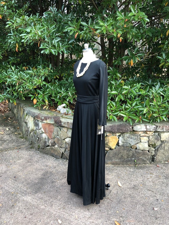 Julie Miller Gown/Julie Miller Dresses/Julie Miller/60'S Vintage Gown/Vintage Gown/Black Gowns/Vintage Black Gowns/60'S Gowns/MINT Condition