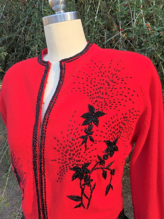 50's Vintage Sweater/Rockabilly Sweaters/Pinup Swe