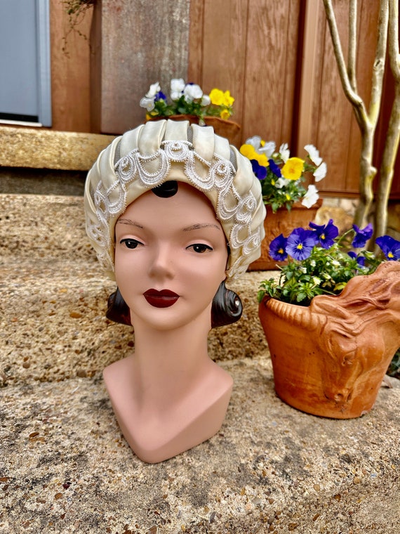 RARE 60's CHRISTIAN DIOR Hat/Designer Hats/Christi