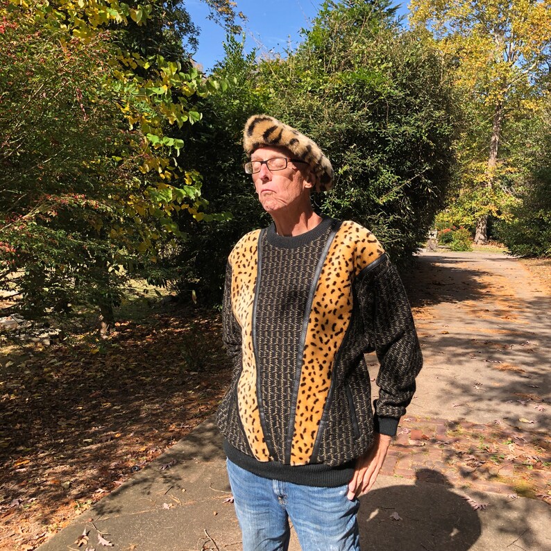 COOGI 80's STYLE SWEATER/80's Men's Sweaters/80's Vintage Sweater/Men's Vintage/Mens Sweaters/Trutus Biancarra Sweaters/Near Mint Condition image 7