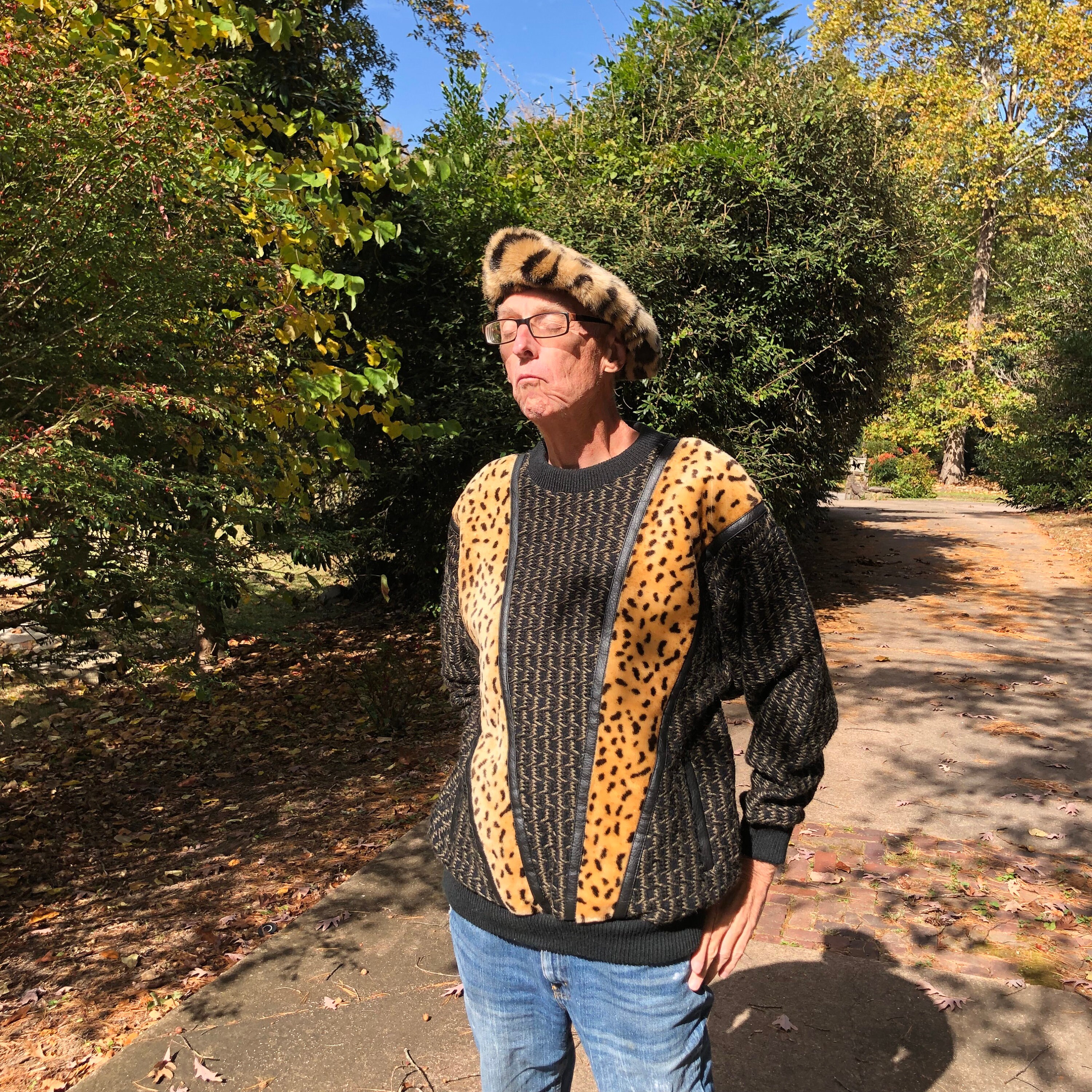 COOGI 80's STYLE Sweater/80's Men's Sweaters/80's Vintage Sweater