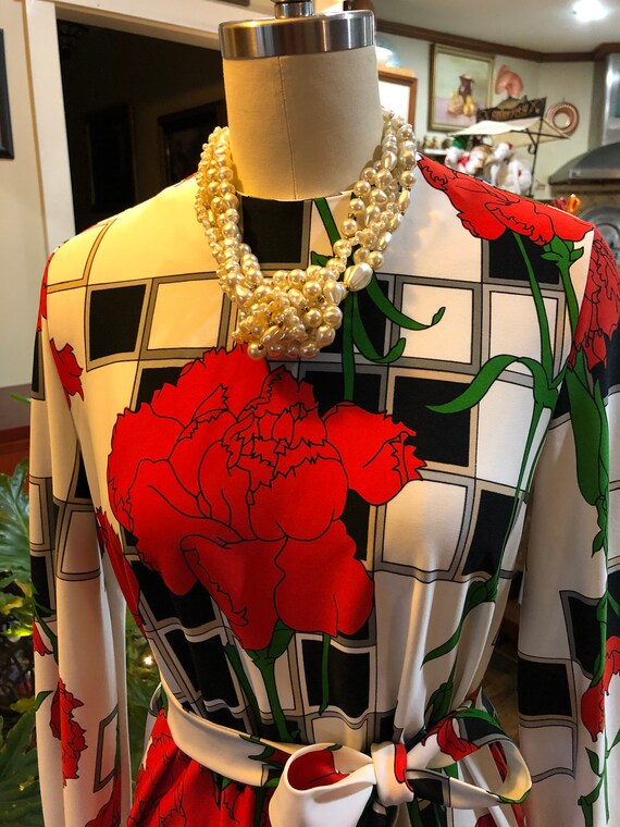 FLORAL CARNATION Dress/Mod Dresses/A-Line Dresses/