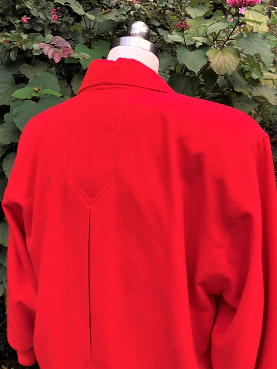 80's LILLI ANN Collection Red Pantsuit/Vintage Br… - image 3
