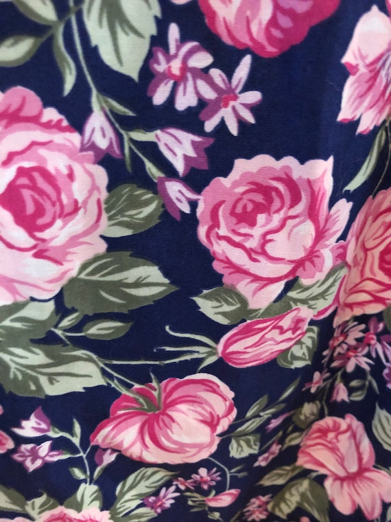 RARE 70's COTTAGE Core XL Floral Maxi/Princess Ka… - image 5