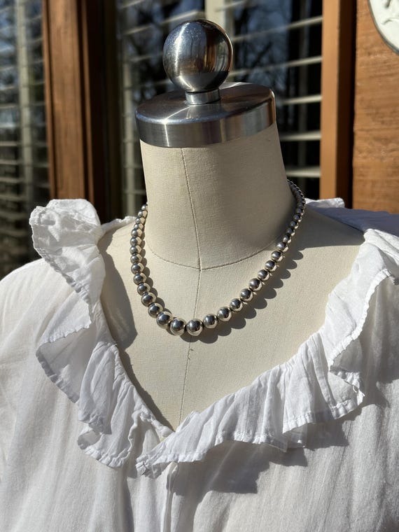 GORGEOUS TIFFANY STERLING Necklace/Tiffany/Sterling Necklace/Tiffany Necklaces/Authentic Tiffany/80's Sterling Necklace/Mint Condition View 4