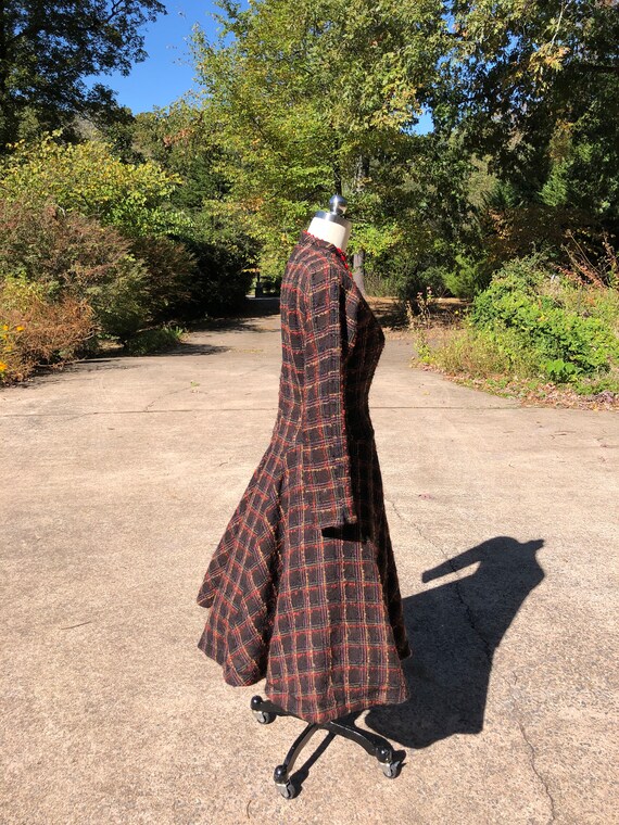 RARE 50's ANNE FOGARTY Dress/Plaid Dresses/50's D… - image 8