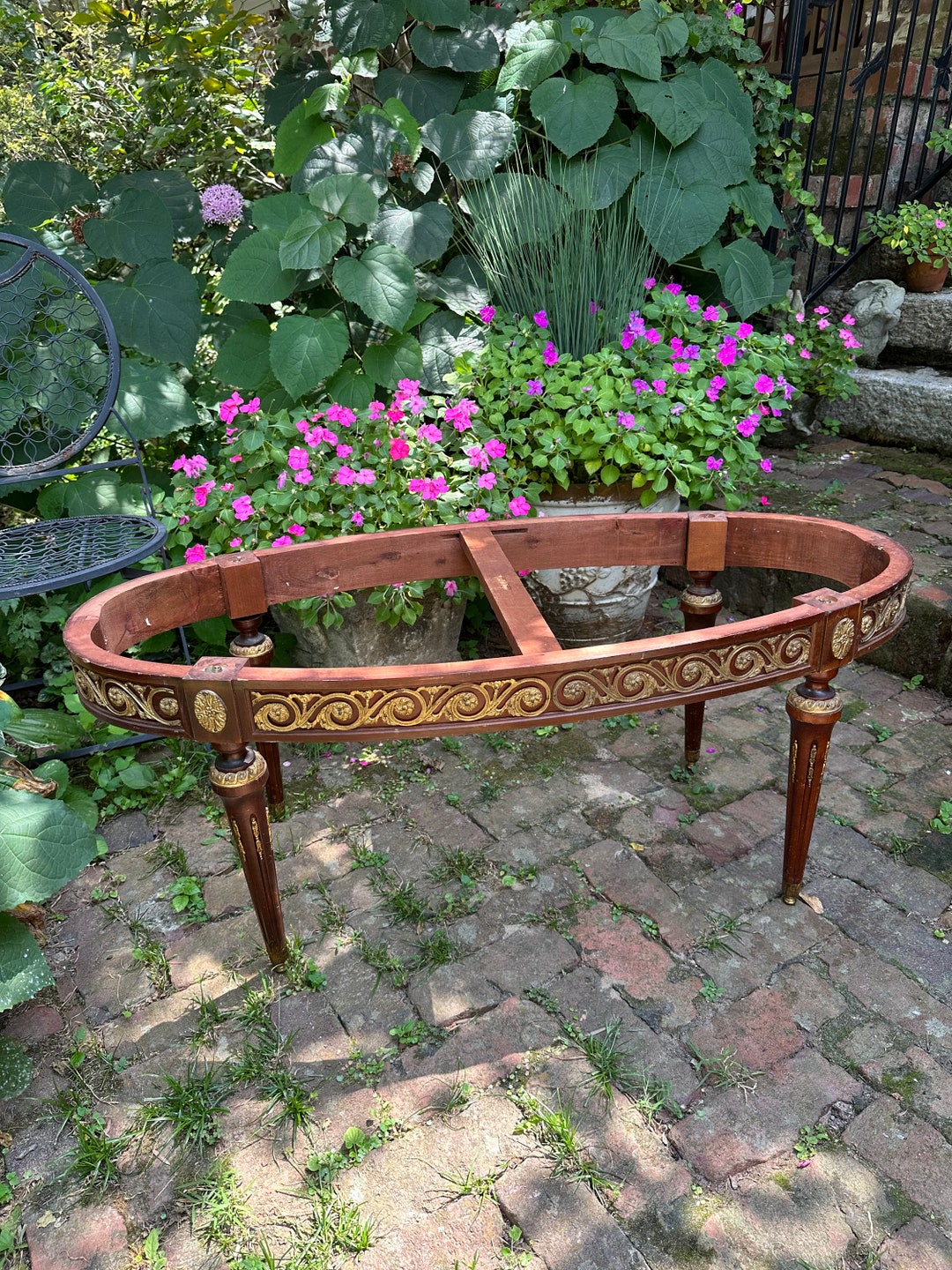 50's HOLLYWOOD REGENCY Style Coffee Table/50's Table