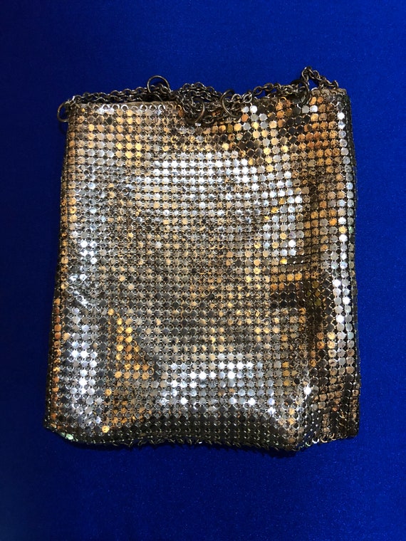 RARE Antique Mesh Chatelaine/Whiting and Davis Me… - image 7