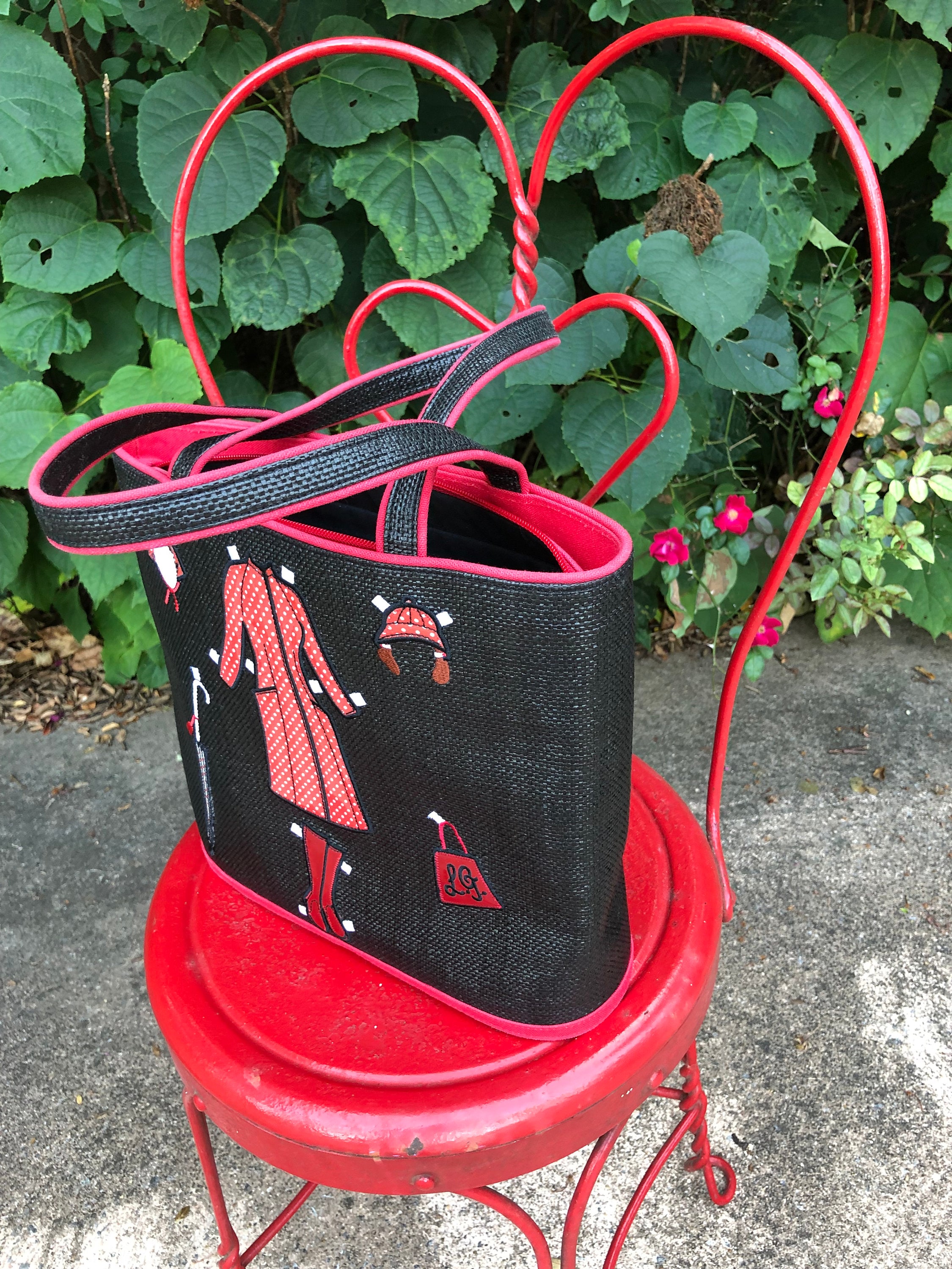 ♡激レア♡Lulu Guinness Vintage Hand Grab Bag ♡激レア♡Lulu Guinness Vintage Hand Grab Bag