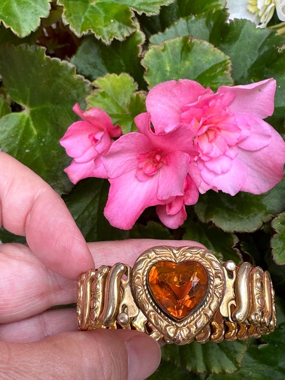 40年代 Sweet Heart Jewelry LOVELY 40's SWEETHEART Necklace/antique Necklaces/victorian