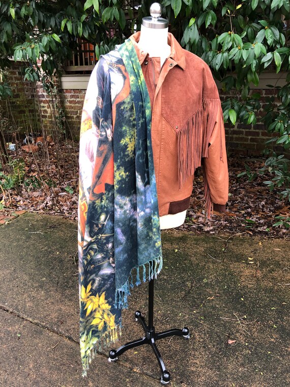 80's Fringe Jackets/Fringe Suede Jackets/80's Sued