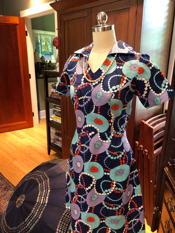 48 Bulk Rayon Tie Dye With Pattern Umbrella Dress - at - bluestarempire.com