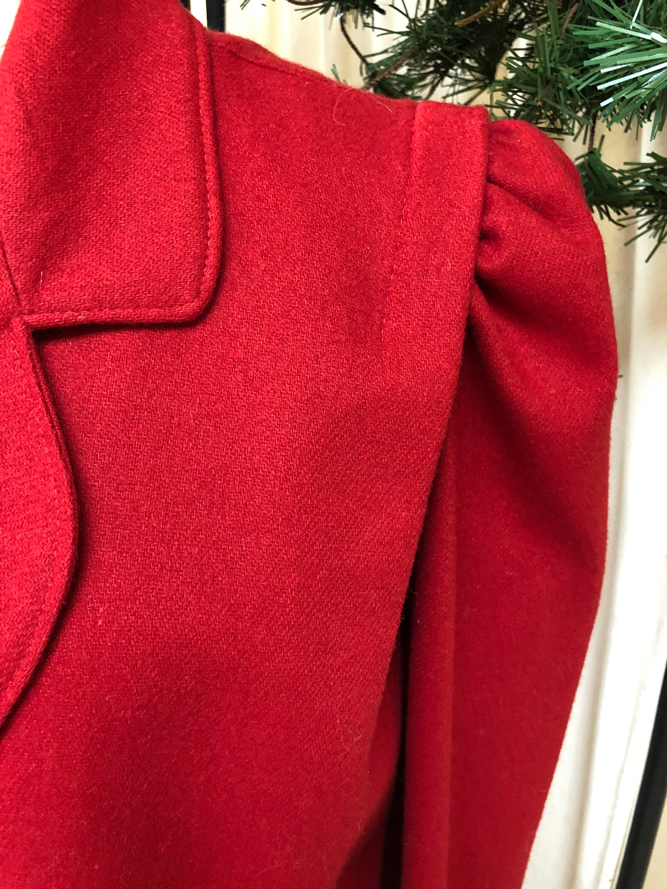 80's Coats/80's Coat/red Coats/red Vintage - Etsy