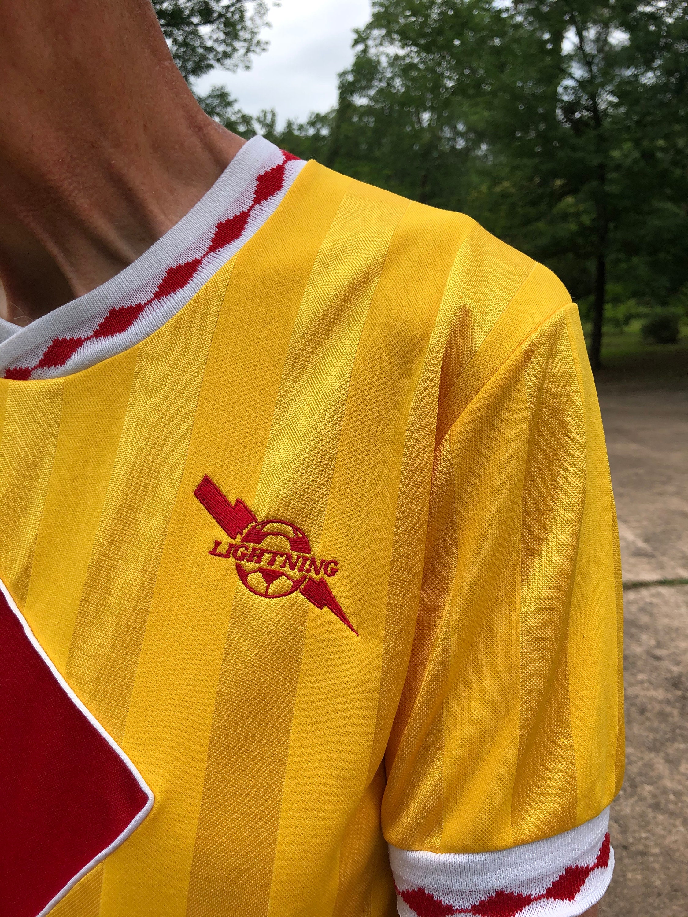 Mens Vintage Jerseys/Mens Jerseys/Yellow Jerseys/Vintage Etsy