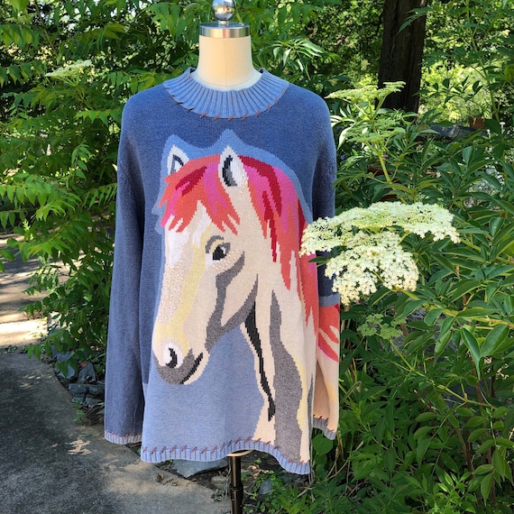 Horse Sweaters/80's Sweaters/Christopher and Banks
