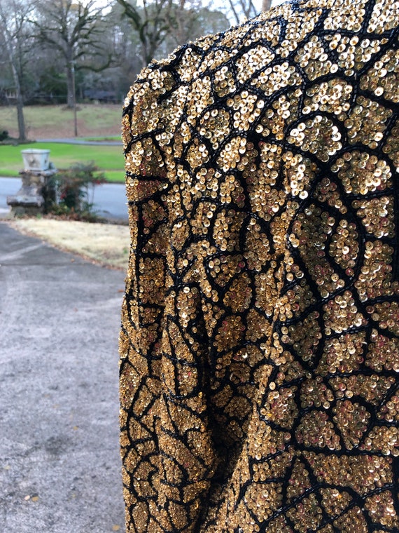 80's Sequin Jackets/80's Beaded Jackets/Sequin To… - image 5
