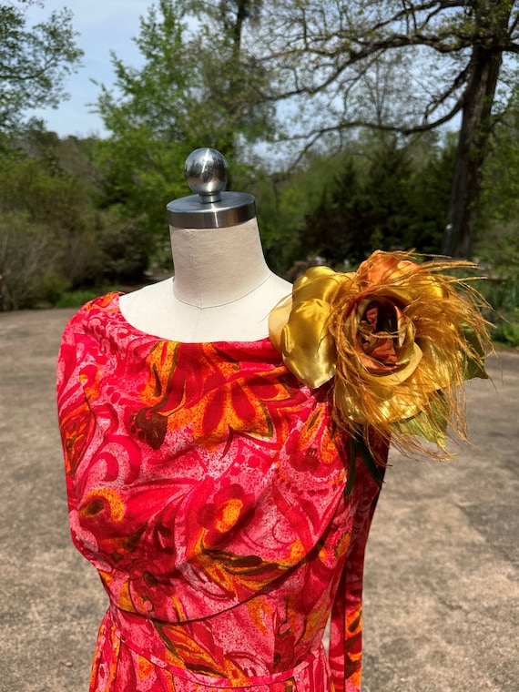 RARE 60's Hawaiian Dress/Hawaiian Dresses/60's Hawaii… Gem