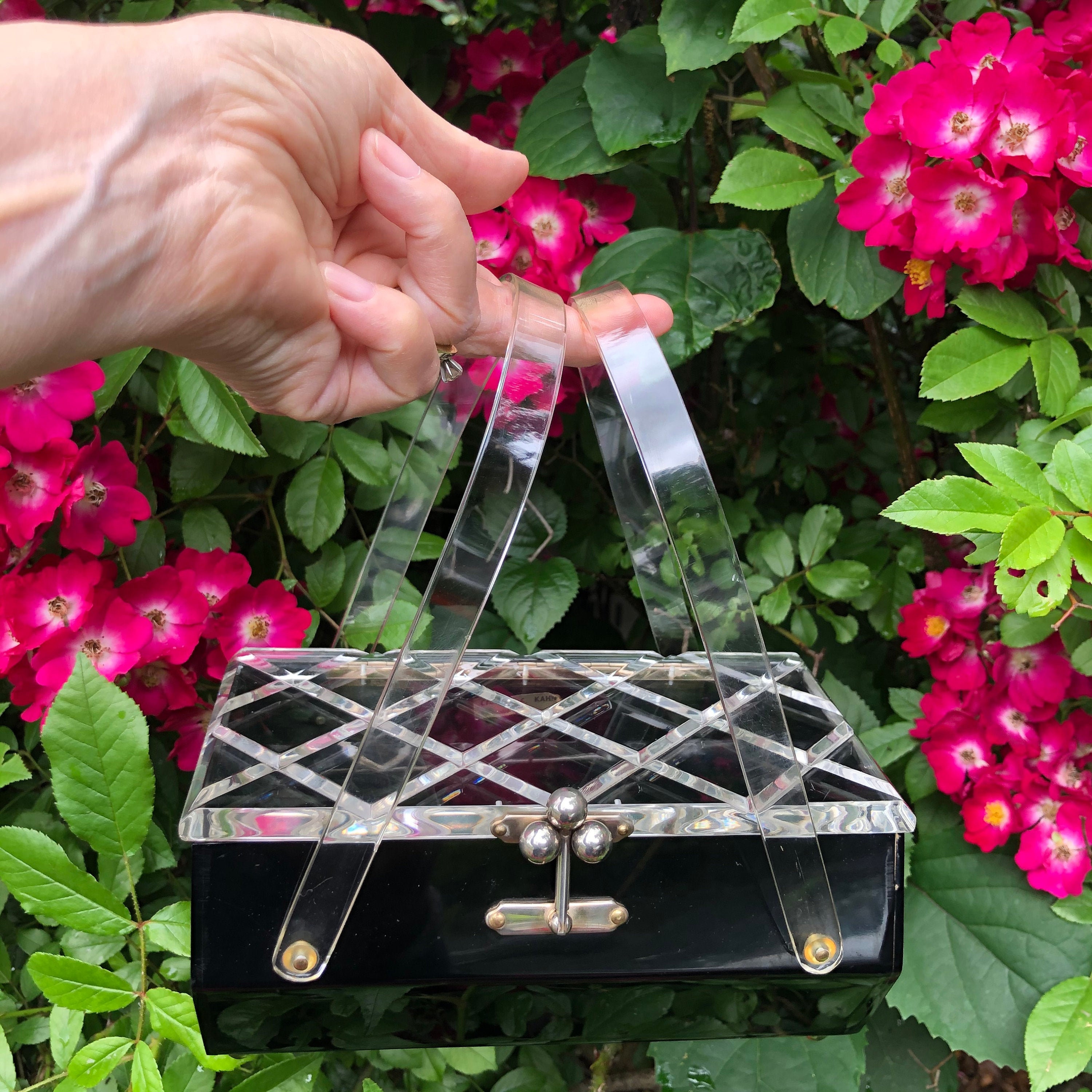 Vintage lucite bag - Etsy 日本