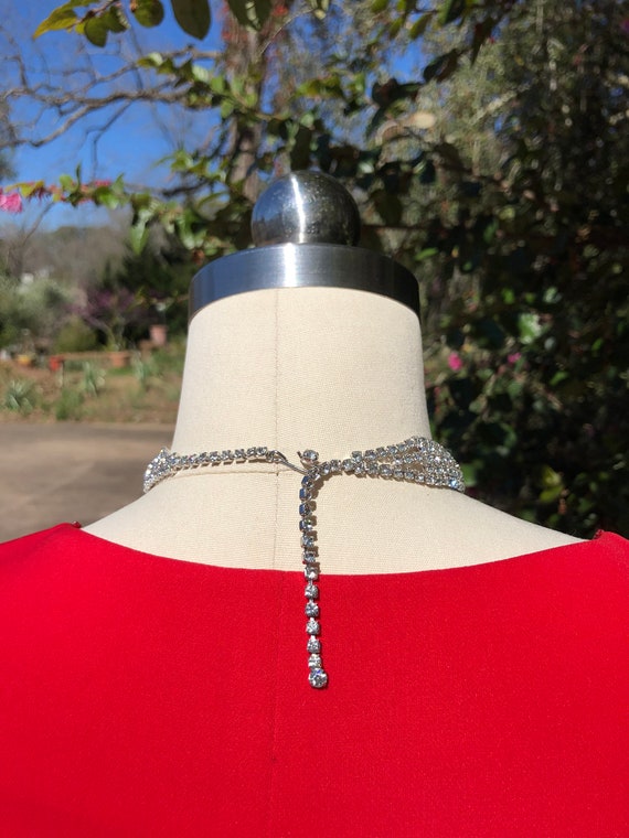 50's RHINESTONE CHOKER/Vintage Chocker/50’s Jewel… - image 5