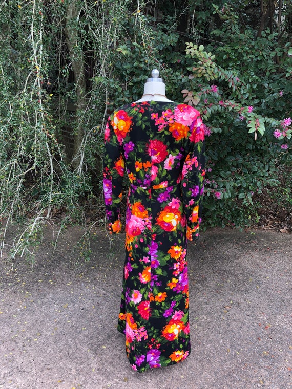 GORGEOUS 70's FLORAL Maxi/70’s Floral Prairie Dre… - image 3