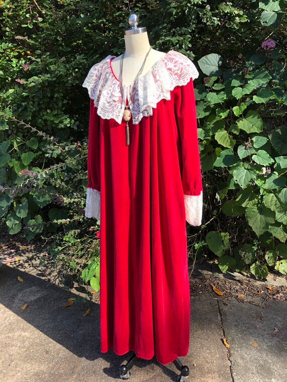 RUTH NORMAN Robe ruth Norman vintage Robes loungewear Ruth Norman loungewear red Robes hostess Gowns loungers kaftans mint Condition Etsy UK