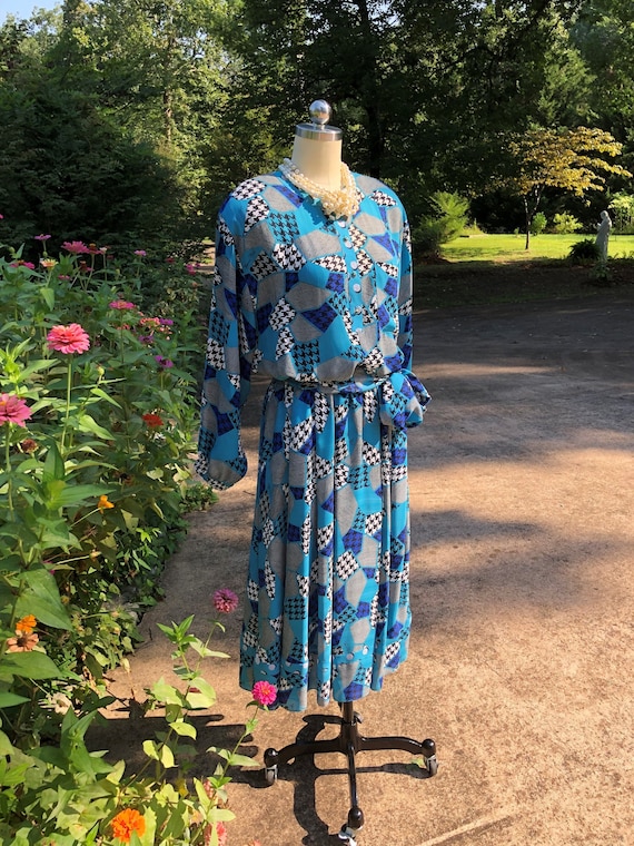 DIANE FREIS Two Piece Dresses/Diane Freis/80's Dia