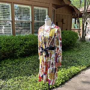 RARE EDUARDO for PUCCI/60&#39;s Mod Print Dress/60&#39;s Dresses/60&#39;s Pucci Clothing/60&#39;s Loungewear/Emilio Pucci/Mint Condition