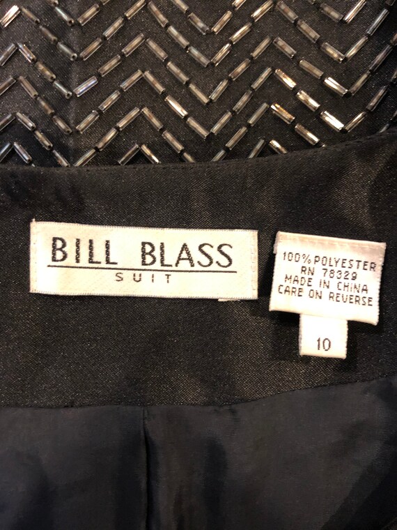 80's BILL BLASS BEADED Jacket/Vintage Bill Blass/… - image 8
