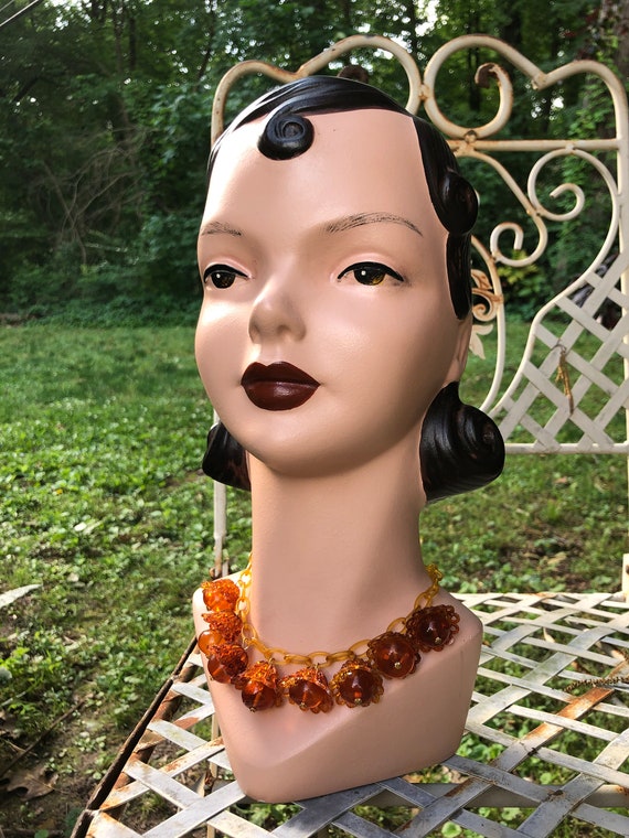 RARE 40's Bakelite Neclace/Bakelite Necklaces/Bake