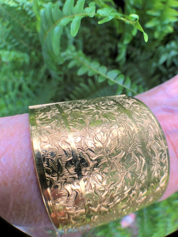 RARE 60's CUFF BRACELET/Vintage Cuff Bracelets/60… - image 4