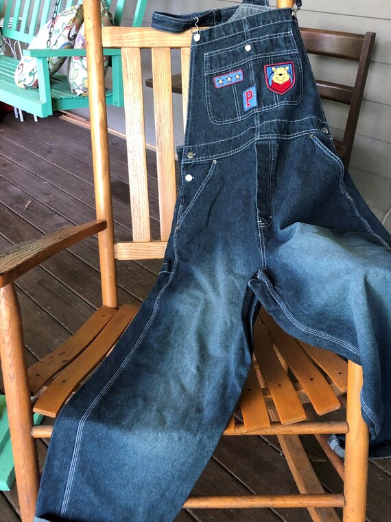 WINNIE the POOH Overalls/Disney Overalls/Vintage O