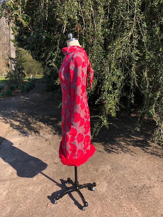 RARE 70's FRINGE Dress/70's Dresses/Fringe Dresse… - image 4