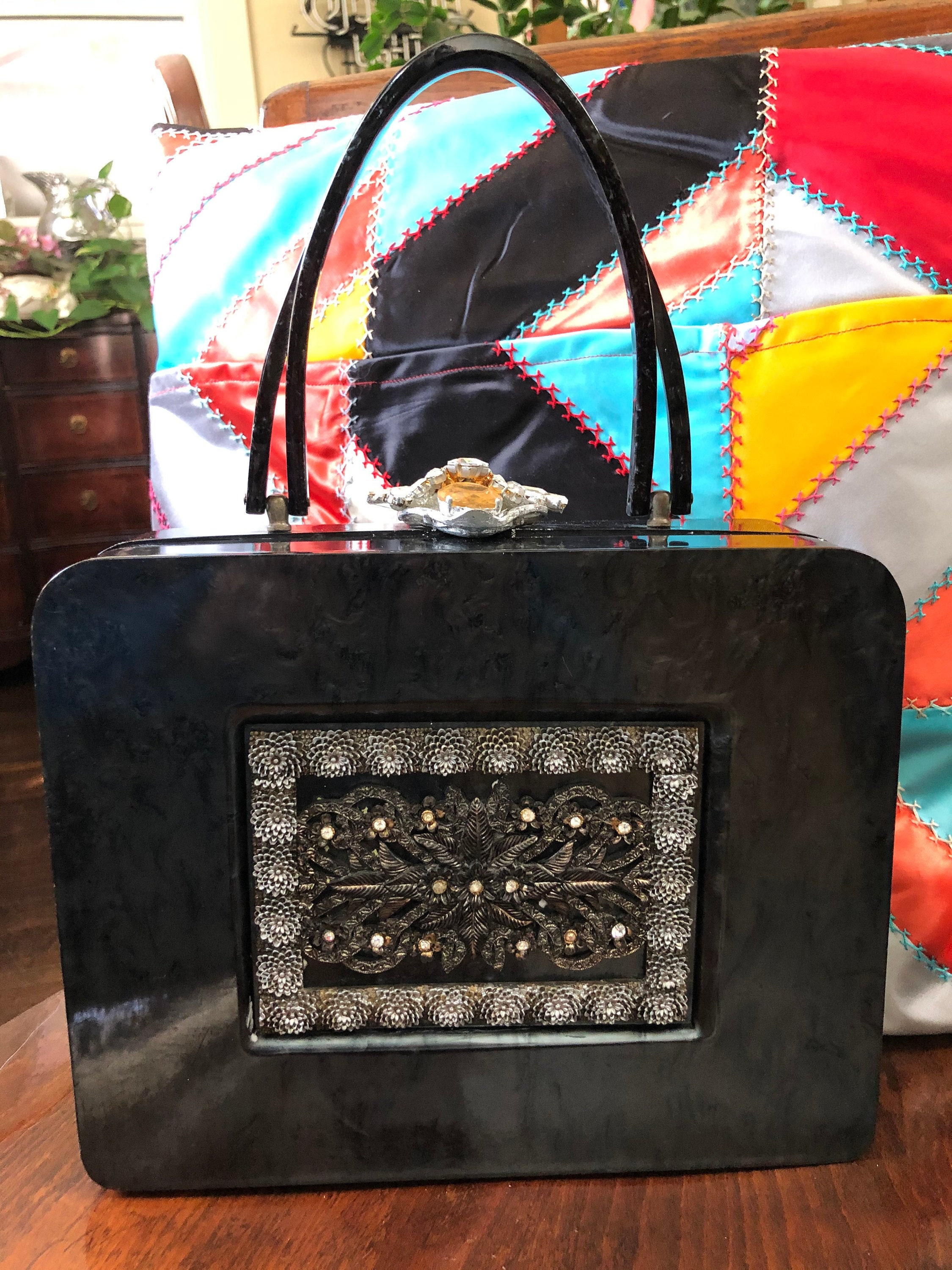 Vintage Stylecraft Miami Rattan Handbag Purse 12” x 8” (not including  handles) (Bin 84) - Satchels - Lumberton, New Jersey, Facebook Marketplace