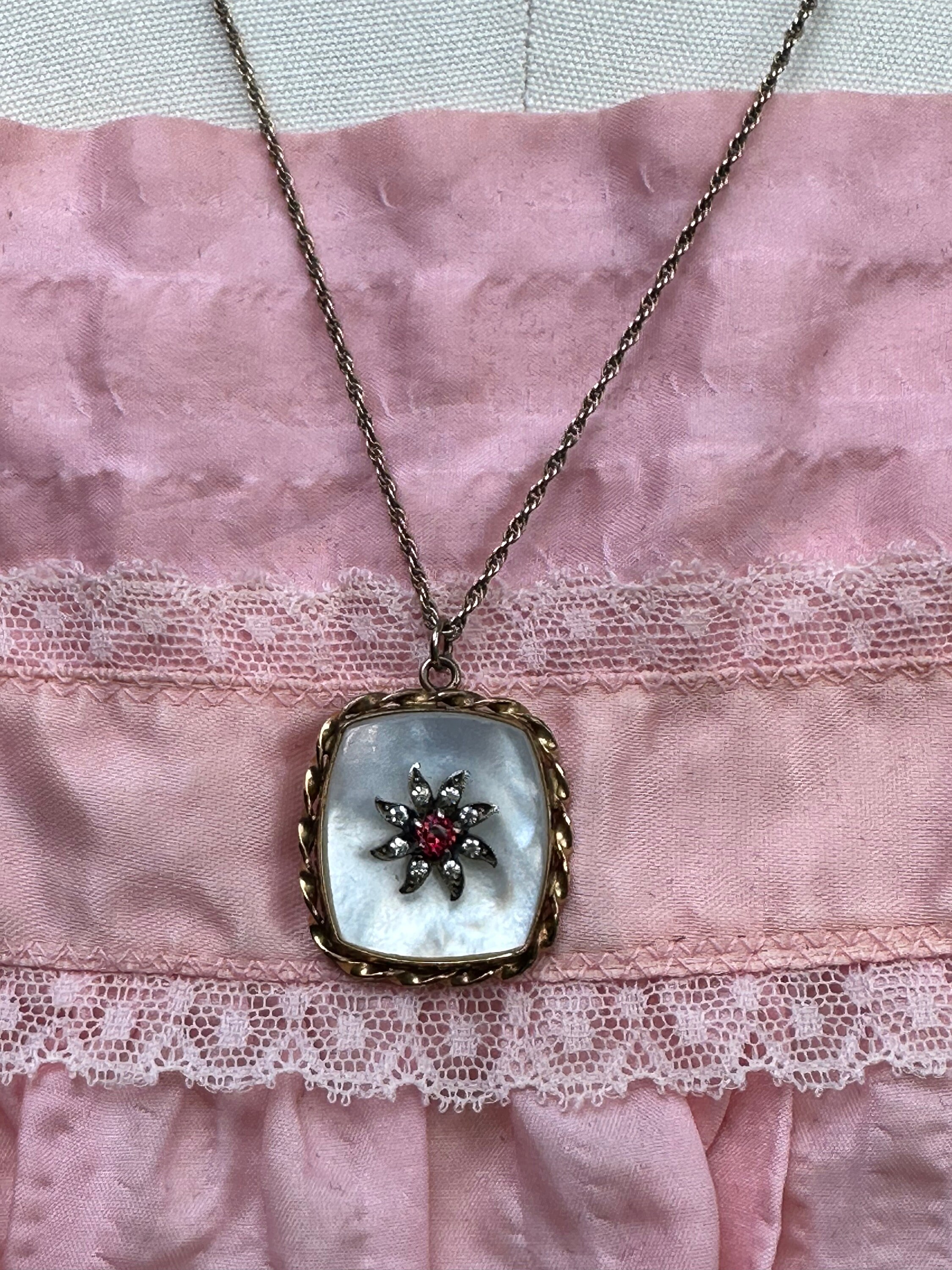 40年代 Sweet Heart Jewelry RARE 40's SWEETHEART Set/sweetheart Bracelet Set/victorian