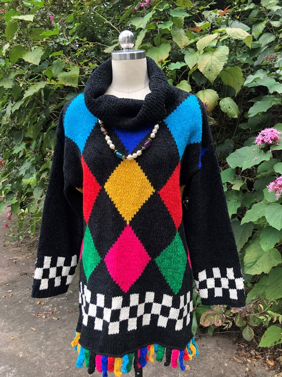 80's CAROLE LITTLE Sweater/80’s Sweaters/80’s Fas… - image 10