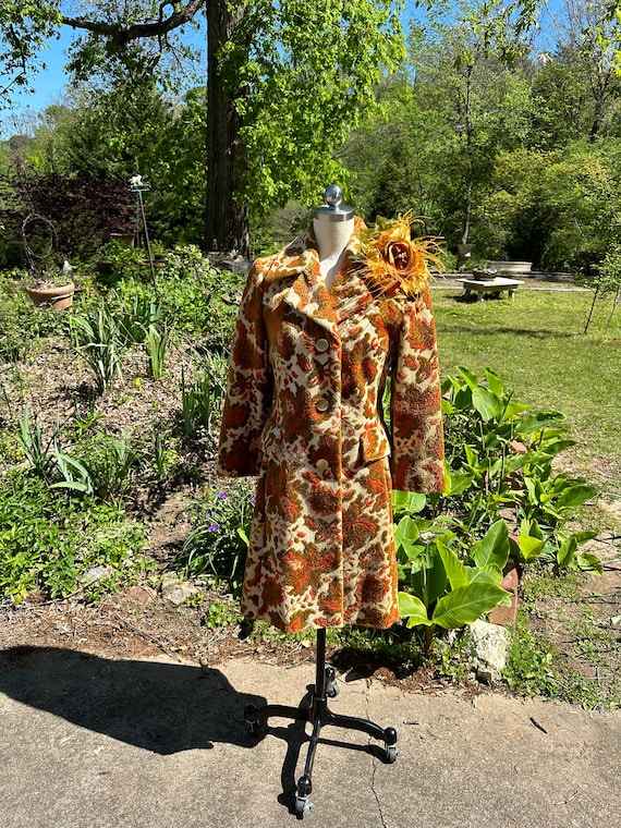 Vintage hotsell tapestry coat