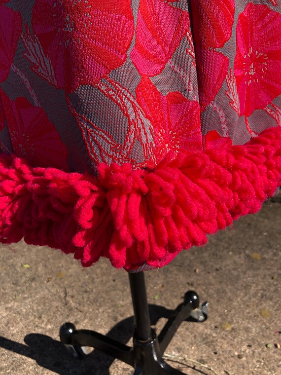 RARE 70's FRINGE Dress/70's Dresses/Fringe Dresse… - image 6